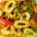 かおるまめ's cooksnap of when they made ちくわとピーマンのカレーソテー.