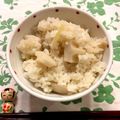 たまきく's cooksnap of when they made レンコンと生姜の炊き込みご飯☆栄養満点.