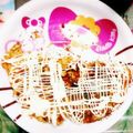 ののっく's cooksnap of when they made パン粉でさっくり・ネギの洋風お好み焼き？.