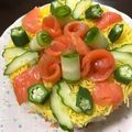 いちごジャム44's cooksnap of when they made チラシ寿司ケーキ.