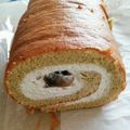 ハチ8コロ8's cooksnap of when they made 黒糖きな粉ロールケーキ.