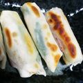キャラメグ♪'s cooksnap of when they made 梅大葉入りちくわベーコンのパリッと巻き.
