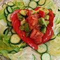 たにたーに's cooksnap of when they made ハート型のトマト。究極のトマトサラダ.