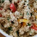 ぱるまま☆'s cooksnap of when they made 糖質制限的カラフルおからサラダ.