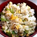 ハラペコムシ's cooksnap of when they made 豚こまとレタスでチャーハン.