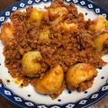 ★にゃーこ★'s cooksnap of when they made 新じゃがと豚挽肉でトマトカレー炒め♬.