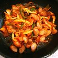 キッチンしょこモン♪'s cooksnap of when they made ピーマン★ウィンナーのケチャップ炒め.