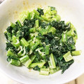 naopreza's cooksnap of when they made 小松菜の胡麻マヨネーズ和え.