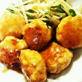 りなりよ's cooksnap of when they made 絶品！！節約♡チーズ入り照り焼きつくね♡.