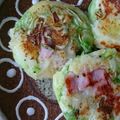 クックQ5AF0U☆'s cooksnap of when they made 新じゃがと春キャベツのお焼き.