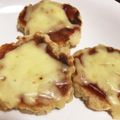 やのいち's cooksnap of when they made モチモチおからのツナマヨでプチピザ♥.