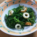 あるみす's cooksnap of when they made おかひじきとちくわの胡麻和え.