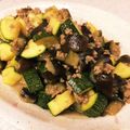 デコポン好き's cooksnap of when they made ナスとズッキーニの豚ミンチ味噌炒め.