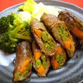 ひなパンダ's cooksnap of when they made いんげん❤肉巻き.