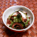 のば☀のば's cooksnap of when they made きゅうりとタコの酢の物.