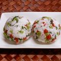 のば☀のば's cooksnap of when they made 【長野県】野沢菜とカリカリ梅おにぎり.