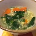 ゆいまーるん's cooksnap of when they made ふわトロ♪ニラたまスープ.