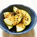 メルティローズ's cooksnap of when they made ごま油が決め手＊ズッキーニのきんぴら.