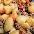 かーみーや's cooksnap of when they made 挽き肉で☆炒め肉じゃが.