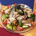 Chi_ikgy's cooksnap of when they made 豚肉きゅうりのピリ辛中華サラダ.