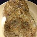 そぼろ丼's cooksnap of when they made チーズおかかおにぎり△.