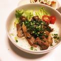 Ｍｆａｍｉｌｙ's cooksnap of when they made 豚肩ロース * ステーキ丼～♪.