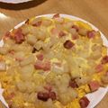 take♪aki♪'s cooksnap of when they made 長芋とベーコンの玉子炒(日曜の朝ごはん）.