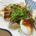 ☆Rokko☆'s cooksnap of when they made ☆白身魚(黒鯛)のムニエル韓国風☆.