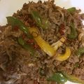 料理とは表現である's cooksnap of when they made 牛肉の青椒肉絲.