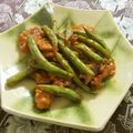 ☆Rokko☆'s cooksnap of when they made 豚肉いんげん炒め…ミートボール味….