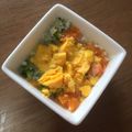 ＊まめゴマ＊'s cooksnap of when they made 【離乳食後期】風邪に効くヨーグルトサラダ.