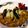 クックV4WJS0☆'s cooksnap of when they made カレーに一手間揚げ野菜添えカレーライス.