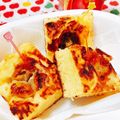 ゆみそりん's cooksnap of when they made 玉子焼き器で「バナナ豆腐パンケーキ」.
