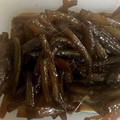 wnemu801's cooksnap of when they made フキと生姜の佃煮.