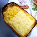 choco831's cooksnap of when they made 超簡単☆子供に人気のマヨコーントースト.