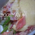 ぶーにゃんM's cooksnap of when they made 鮭とネギのグラタン.