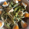 ちびまめママ◎'s cooksnap of when they made もやしとサラダチキンの中華風和えもの.