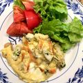 Wingy's cooksnap of when they made 三つ葉が香る☆ピッツァ風オムレツ.