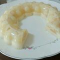 Jun369's cooksnap of when they made やわらか～寒天で桃ババロア.
