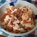 藍川咲's cooksnap of when they made 豆腐・納豆・キムチのねばとろ和え.