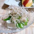 ＴＯＭＯＷＡＴ's cooksnap of when they made おかかオクラの冷や奴.