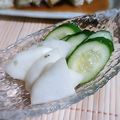 ＴＯＭＯＷＡＴ's cooksnap of when they made カブとキュウリのわさび漬け.