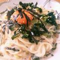 ふうかmama♪'s cooksnap of when they made 納豆と野沢菜のパスタ.