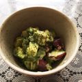 ★モニラ★'s cooksnap of when they made タコとアボカドのバジル風味和え.