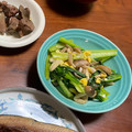 ozameg's cooksnap of when they made 子供の苦手克服☆小松菜としめじの卵炒め.