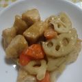 なおつん0802's cooksnap of when they made ☆鶏むね肉と蓮根の味噌炒め☆.