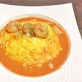 o_s_u_g_i's cooksnap of when they made ❤海の幸のトマトクリームオムライス❤.