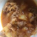 たまご半熟's cooksnap of when they made 豚コマとじゃがいものケチャップ煮.