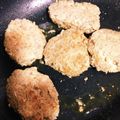 yanagamo's cooksnap of when they made 豆腐チーズハンバーグ♪簡単.