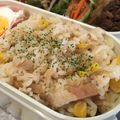 さちぞー221's cooksnap of when they made 簡単☆コーンとベーコンのピラフ☆.